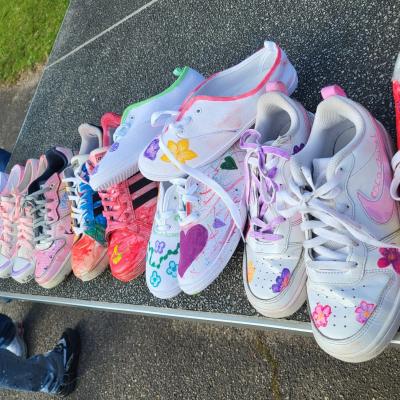 Kreative Schuhkunst an ARRS 